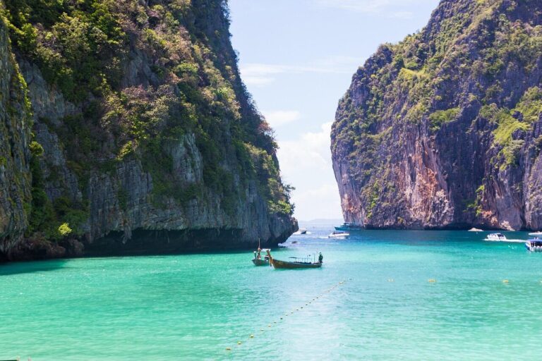 water, nature, tropical, travel, turquoise, island, paradise, summer, vacation, beach, beautiful, boat, ocean, seascape, sea, bay, seashore, lagoon, thailand, ko phi phi, maya bay, maya bay, maya bay, maya bay, maya bay, maya bay
