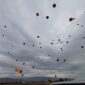 Hot air balloons over Cappadocia, Turkey